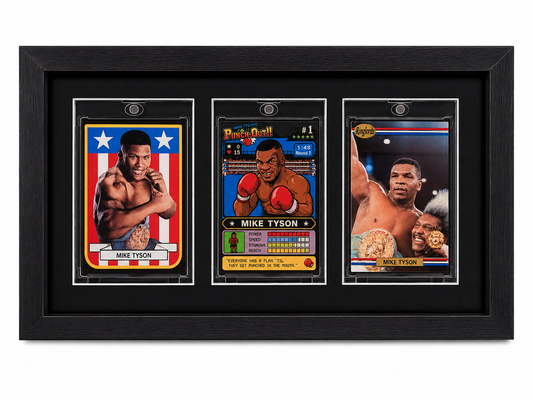 Fire Frames Mike Tyson Framed Card Display Boxing Memorabilia Wall Art
