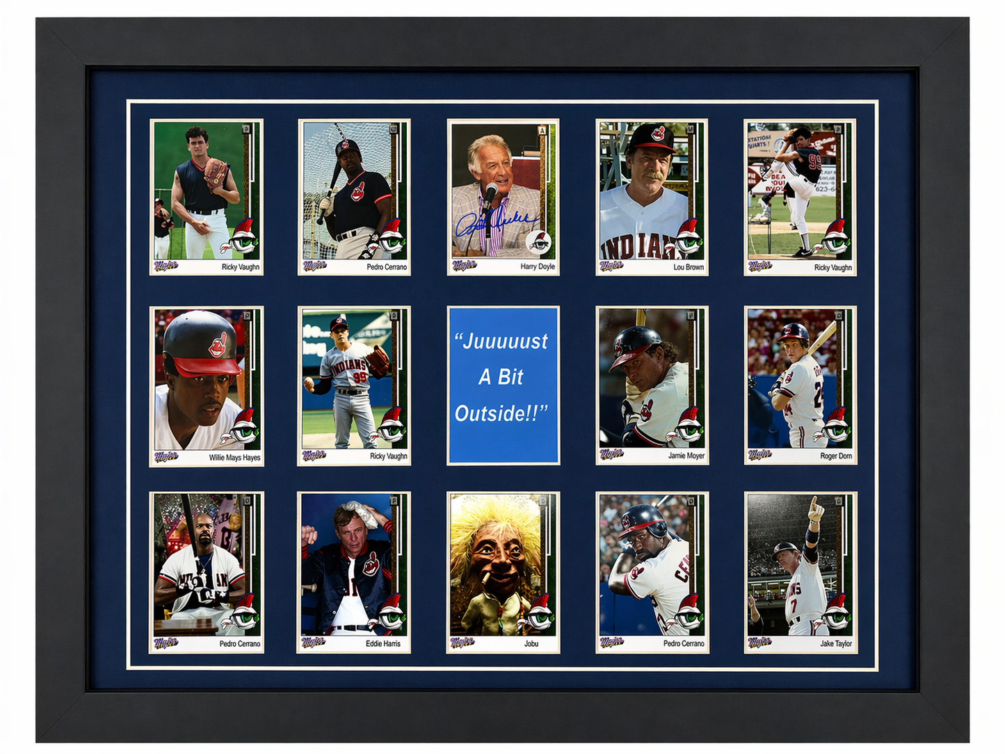 Juuuuuust a bit outside Major League 15 Card Display